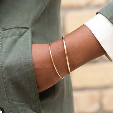 Classic bracelet - Gold slip-on