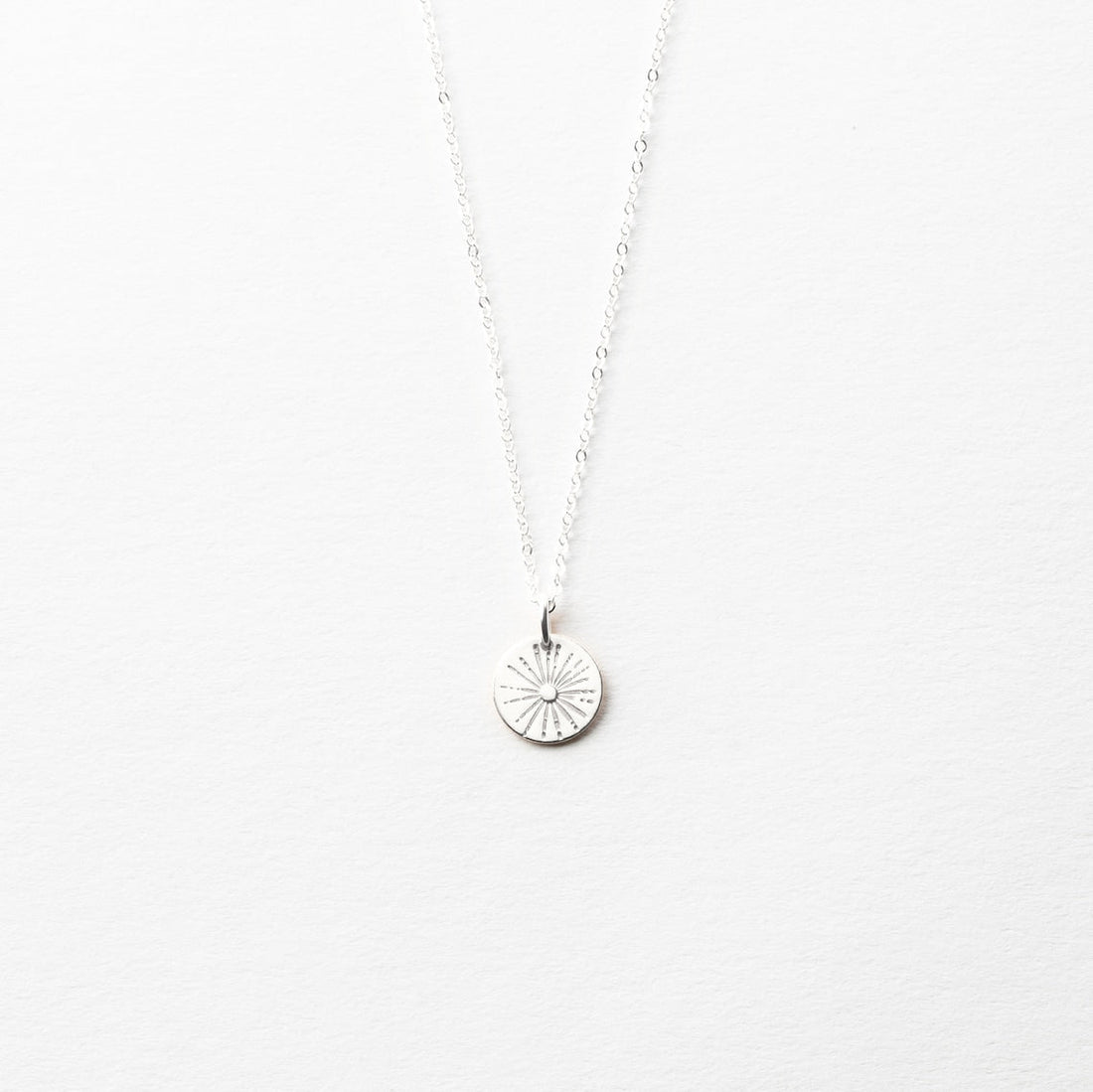 Sunbeam Necklace - Necklace with Small Sun Charms