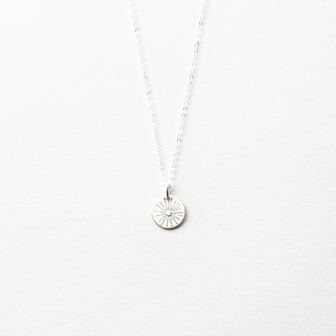 Sunbeam Necklace - Necklace with Small Sun Charms
