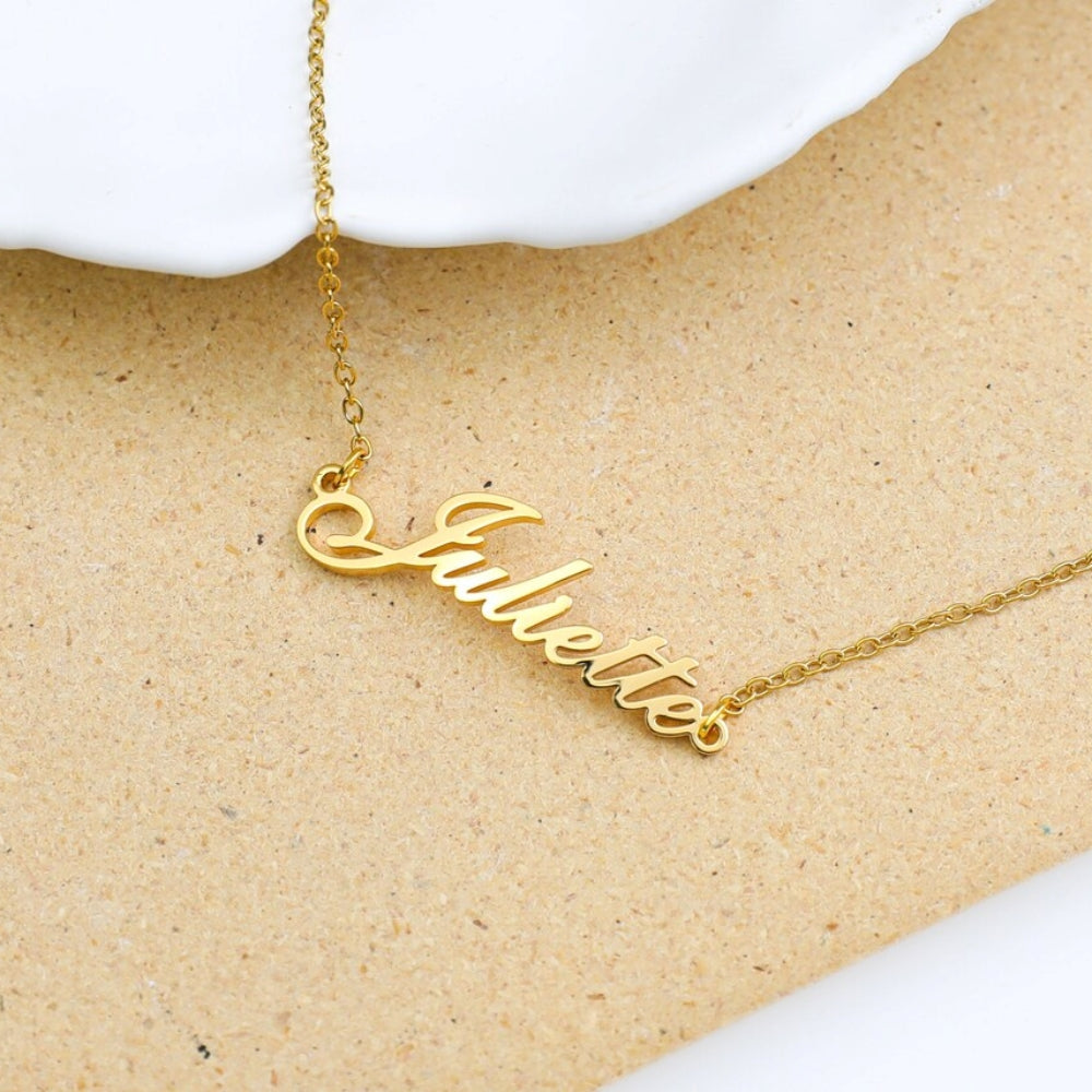 Gold personalized bracelet - bracelet with your name