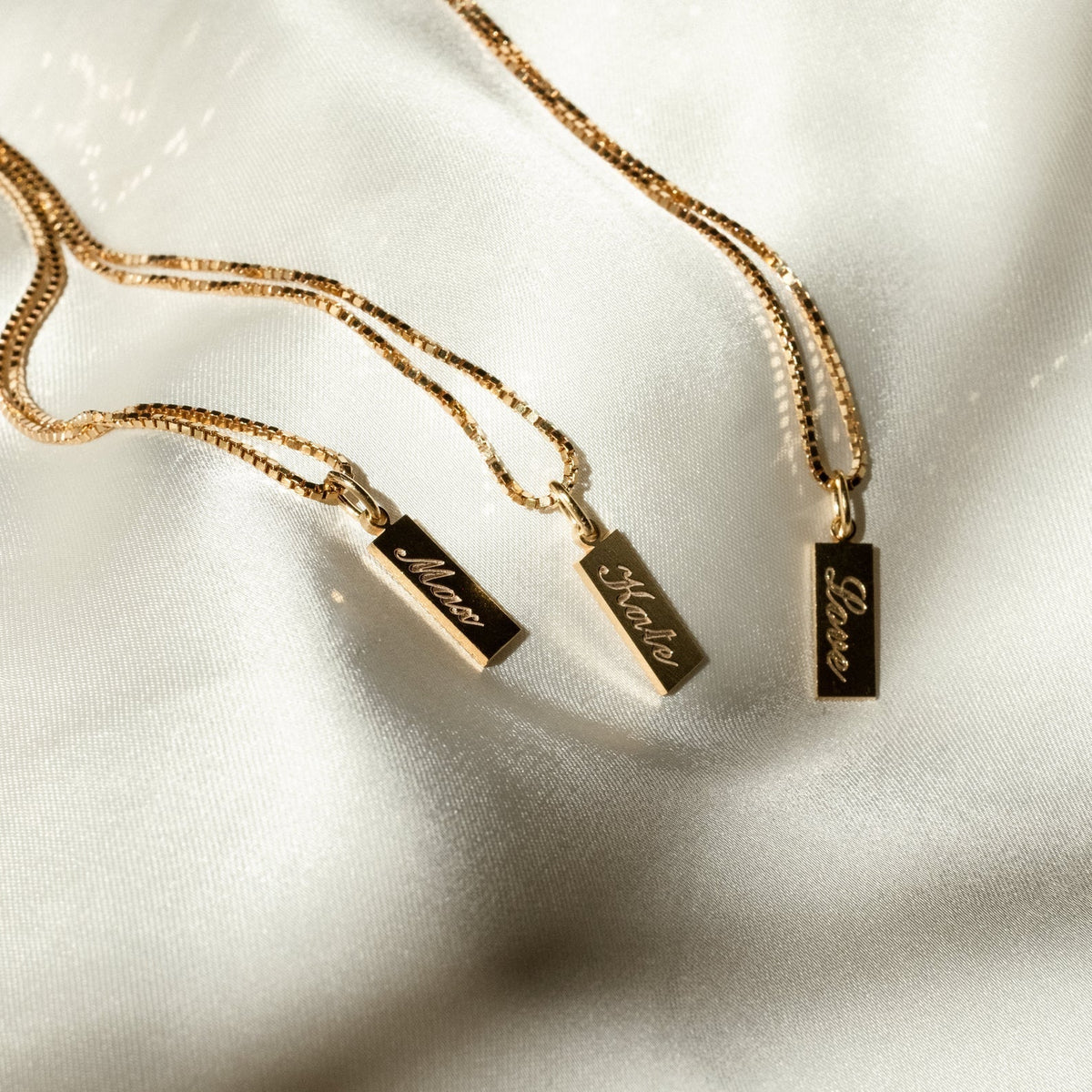 Lina – Fine Plate Chain Personalized