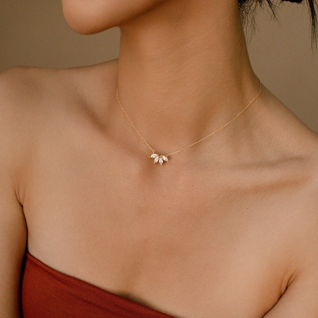 Marquise Necklace – Elegant Design