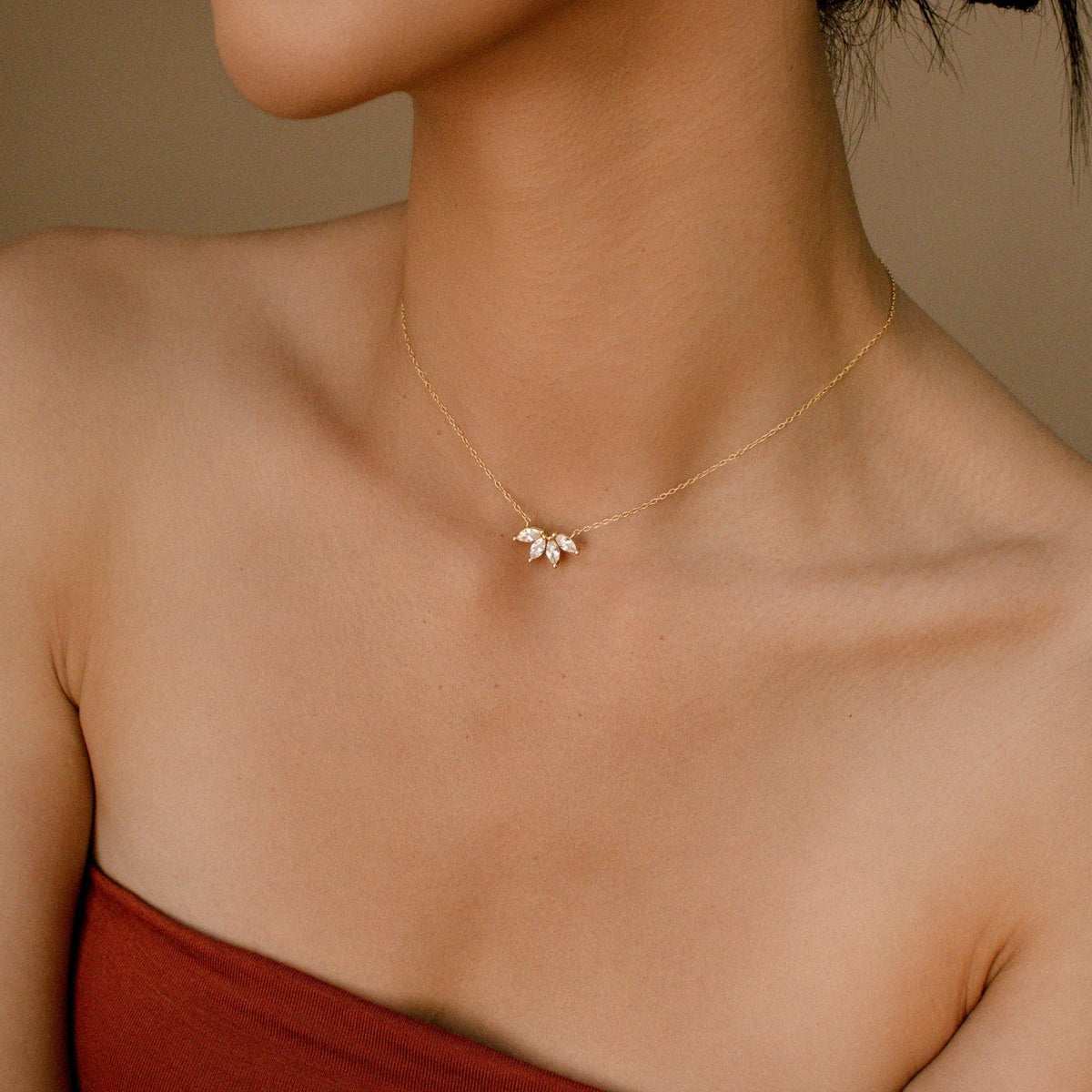 Marquise Necklace – Elegant Design