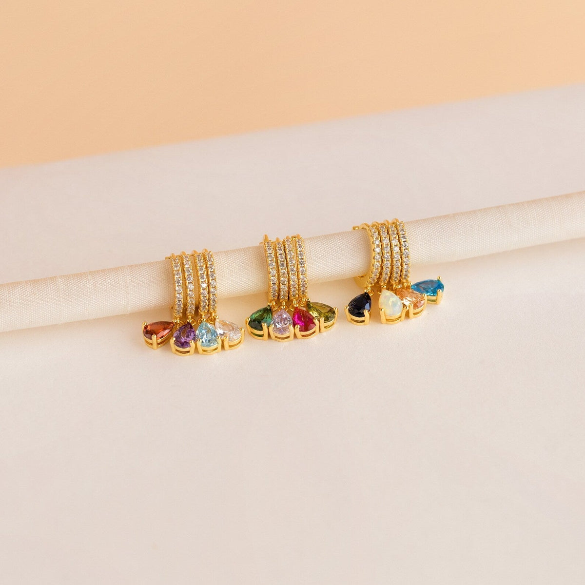 Custom Huggie Earrings - Bright Earrings