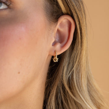 Natalia – Pavé Soleil Earrings
