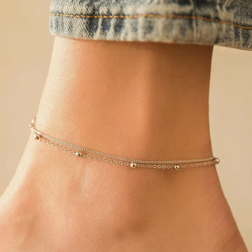 Silver Style Anklet 2