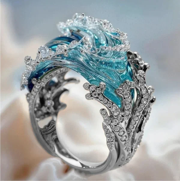 Mireya – Ring with the eternal whisper of the sea