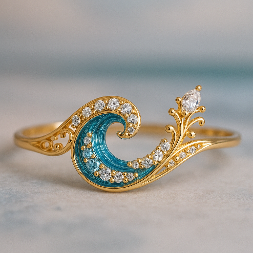 Oryll – Ring of waves with oceanic crystal glow