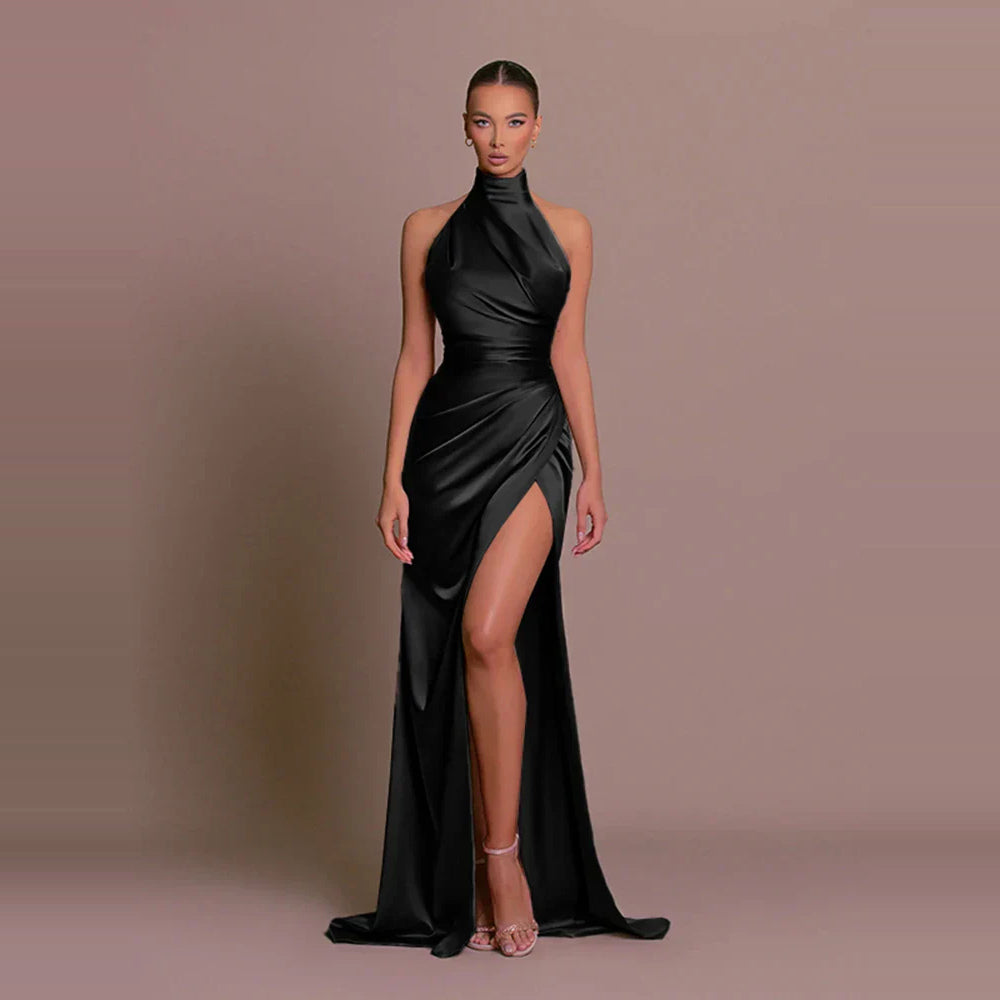 Avigail - Elegant Evening Dress with High Slit