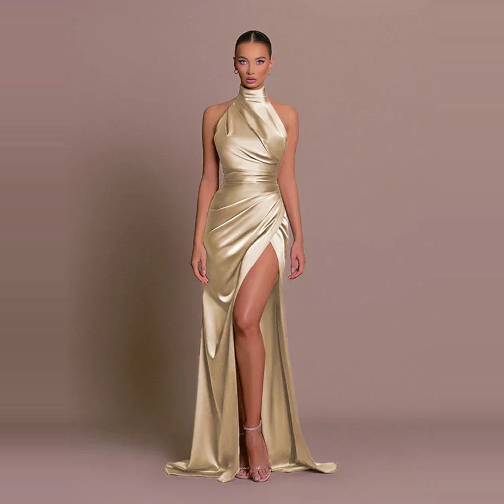 Avigail - Elegant Evening Dress with High Slit
