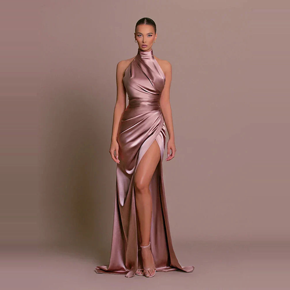 Avigail - Elegant Evening Dress with High Slit