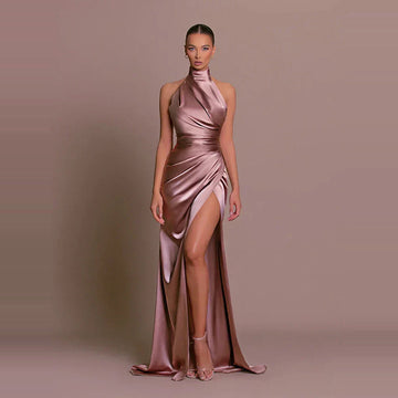 Avigail - Elegant Evening Dress with High Slit
