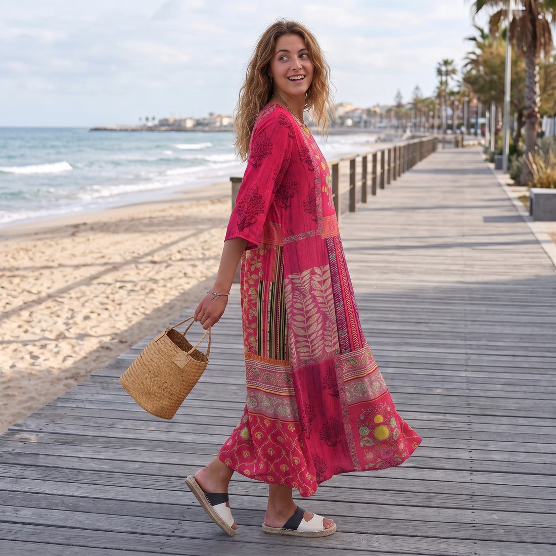 Josie - Stylish Boho Maxi Dress