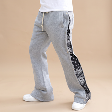 Reuben - Stylish Splicing Loose Sweatpants