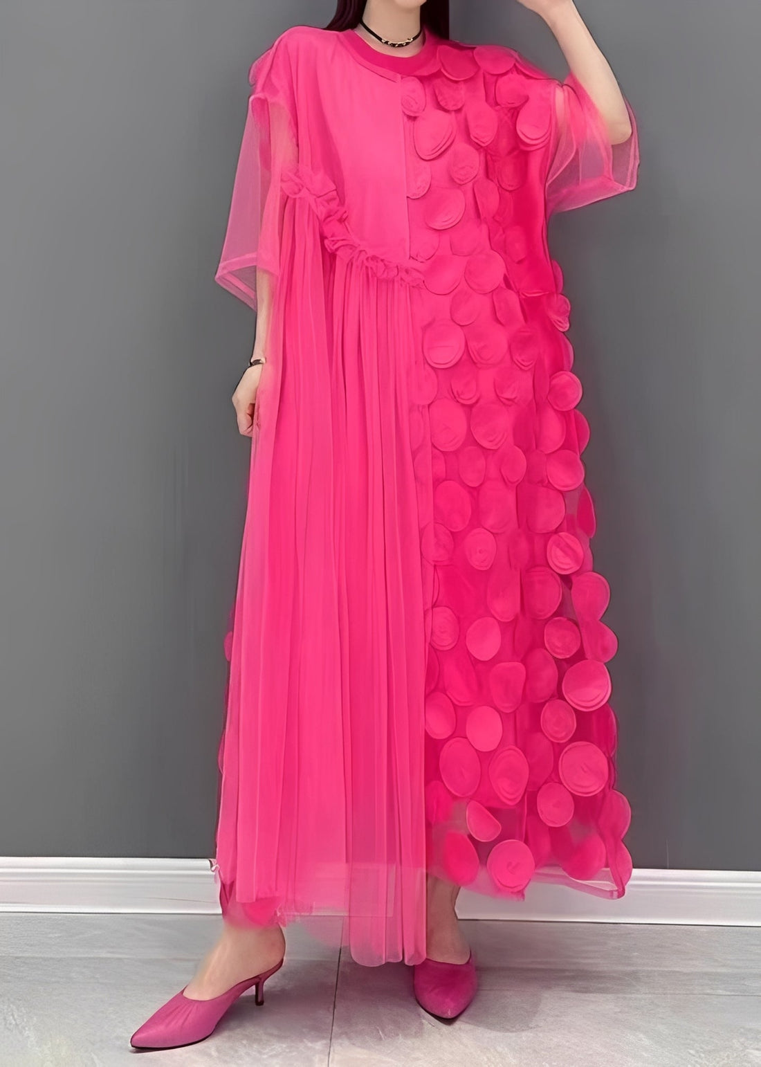 Hanna - Stylish asymmetrical dress for women