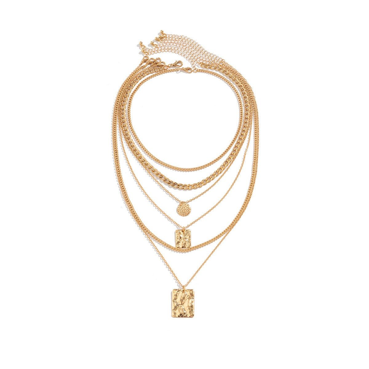 Jaz – Gold necklace of multiple threads