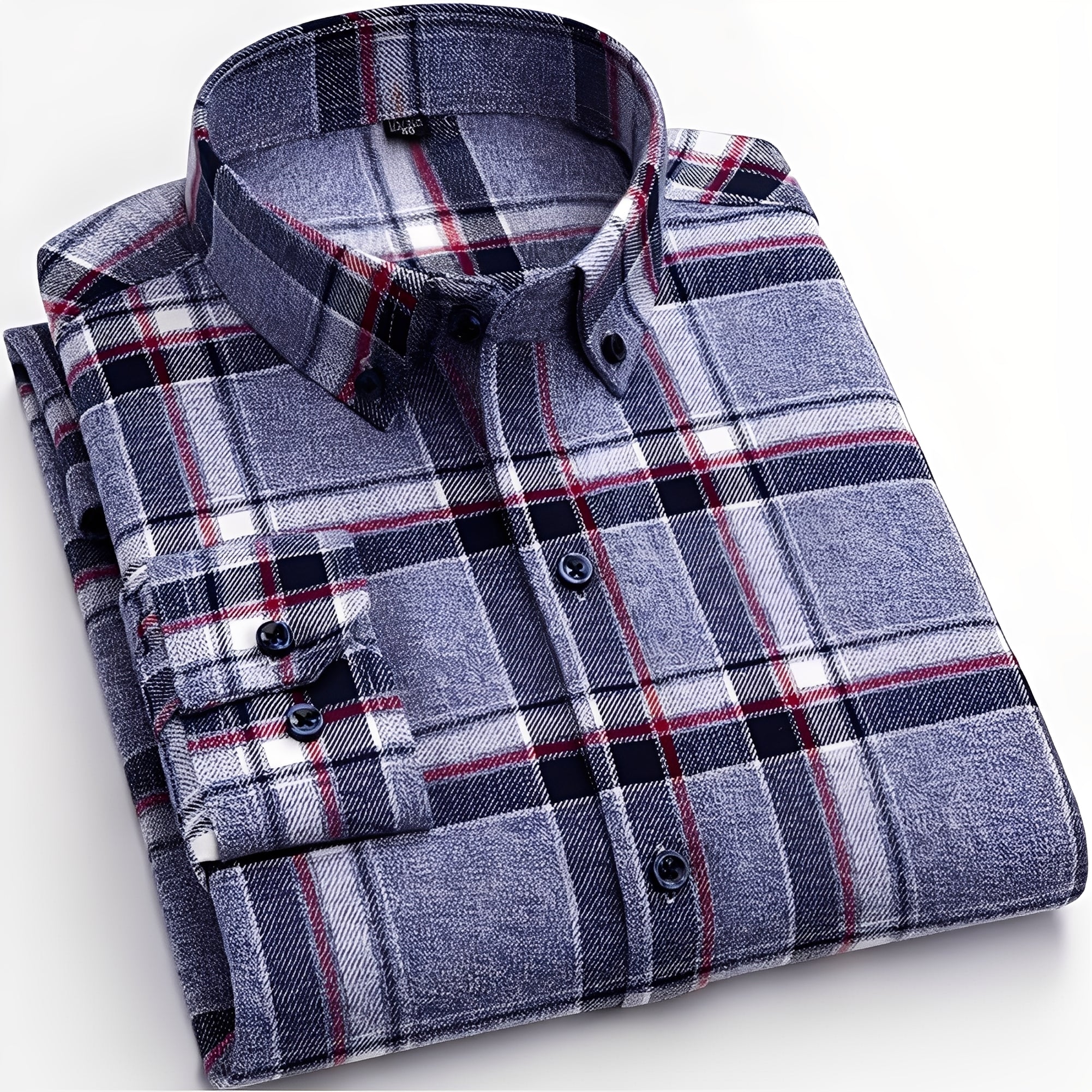 Nikolas - Stylish checkered shirt for men