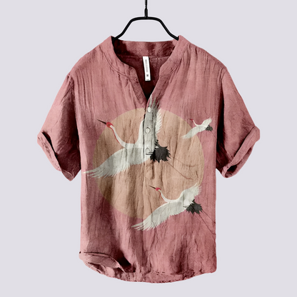 Fiona - Stylish shirt with artistic design for women