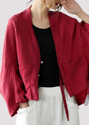Tilly - Women's casual, loose-fitting cardigan with pockets