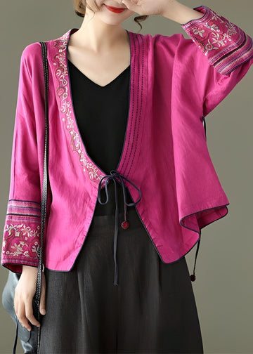 Nastia - Fashionable, laid-back women's blouse with embroidery