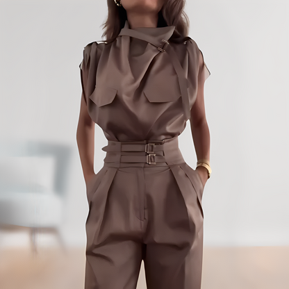 Leona – Elegant Sleeveless Women’s Jumpsuit