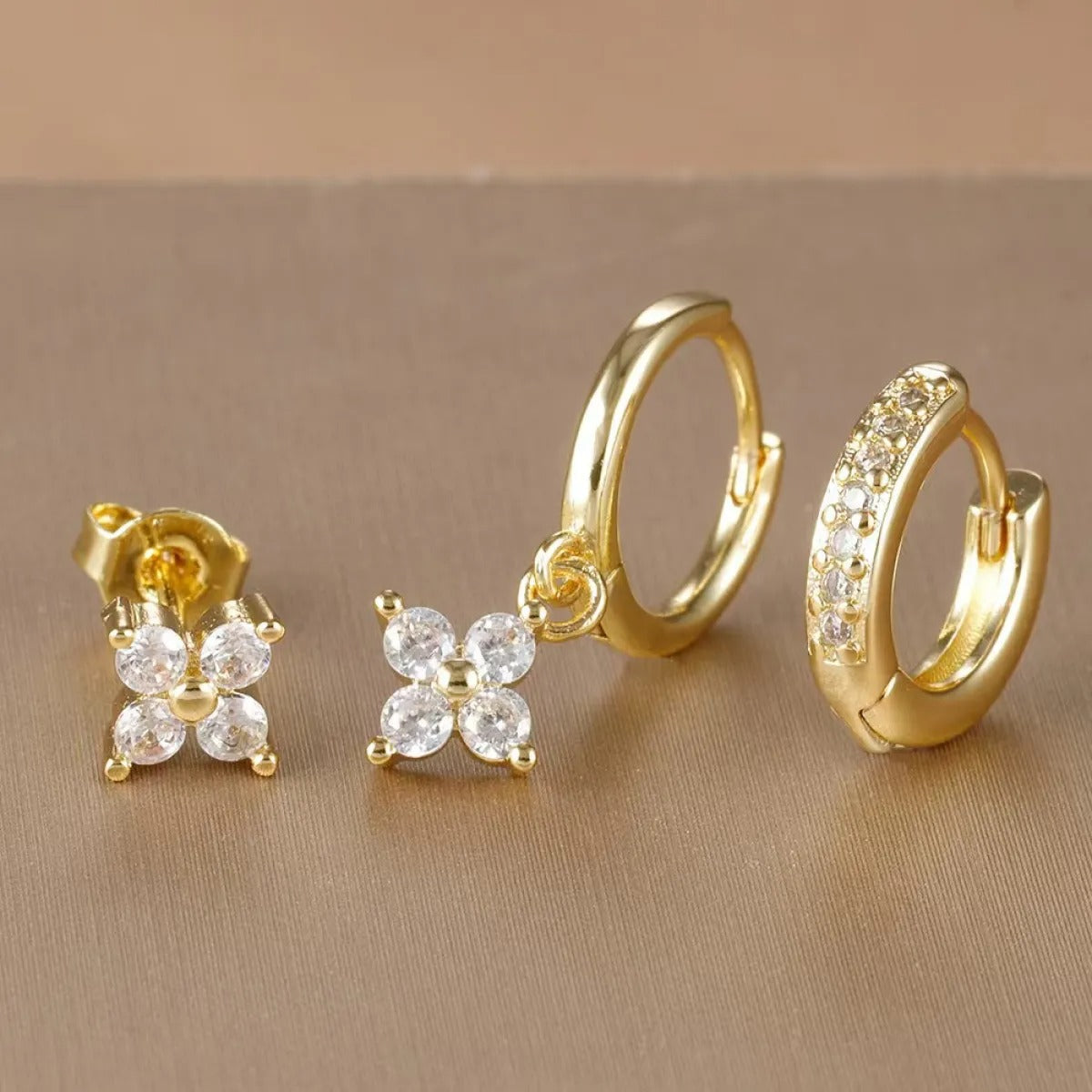 Mariana – Set of three earrings