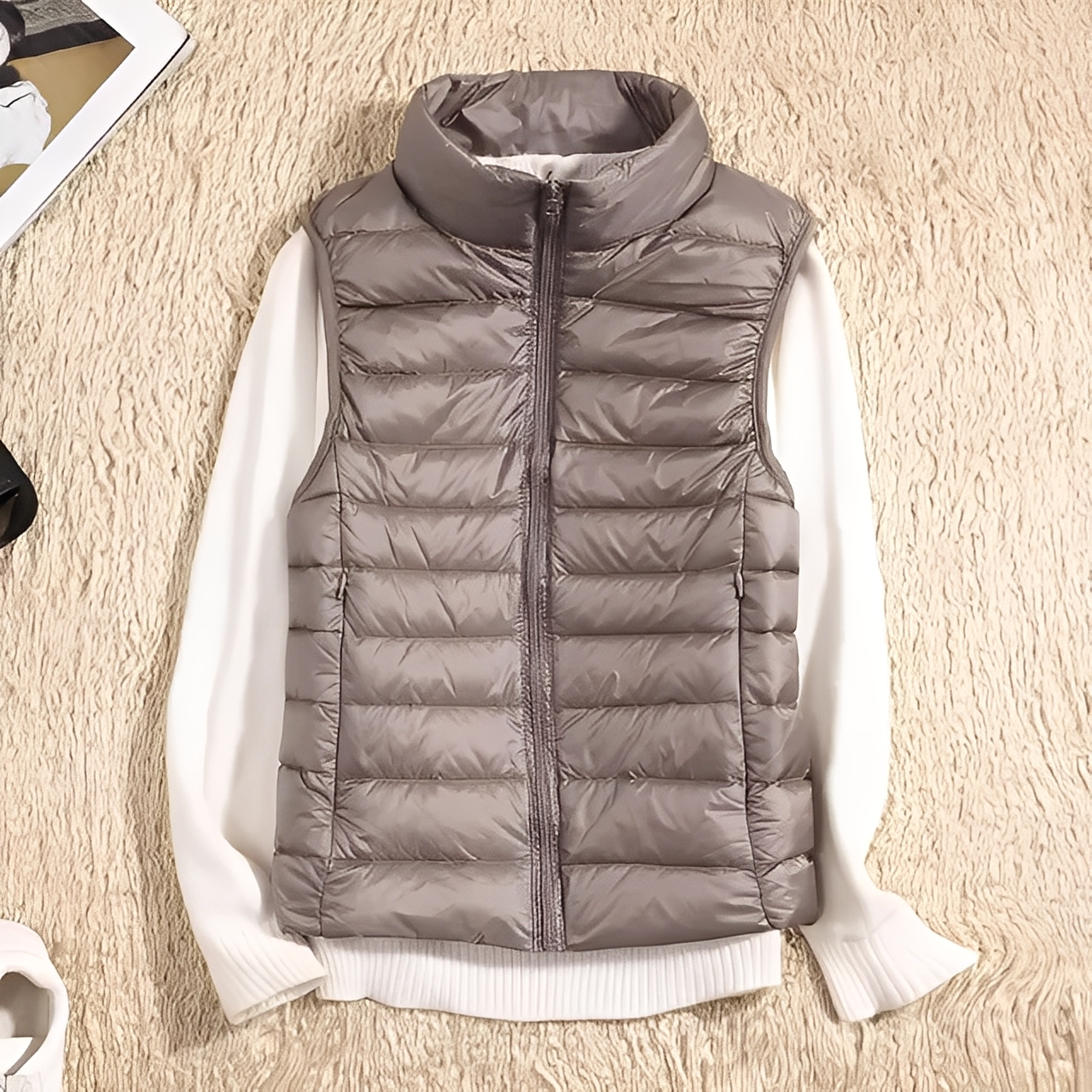 Sophie - Ultra-light warm vest