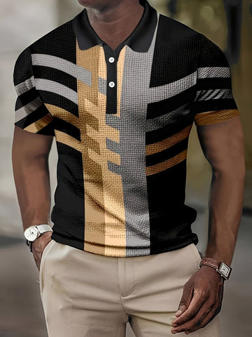 Ronny - Stylish polo shirt with buttons for men