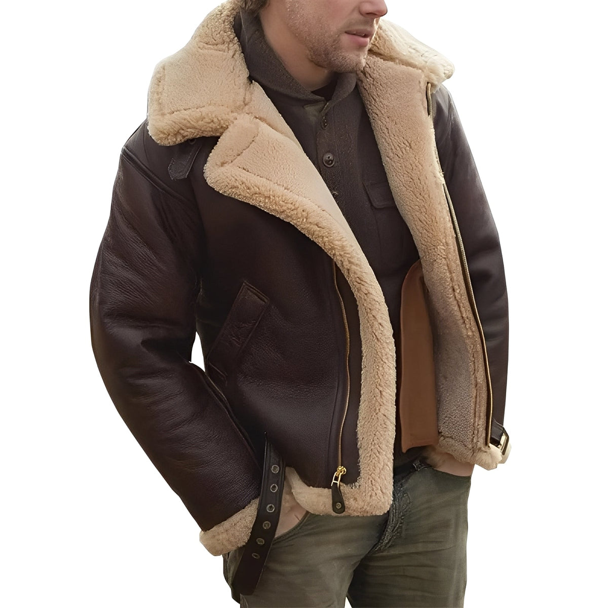 Jeffrey – Modern Jacket with Warm Lining for Men