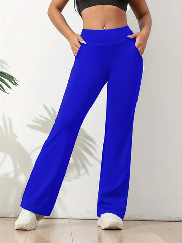 Lucia - Casual High Waist Flared Pants