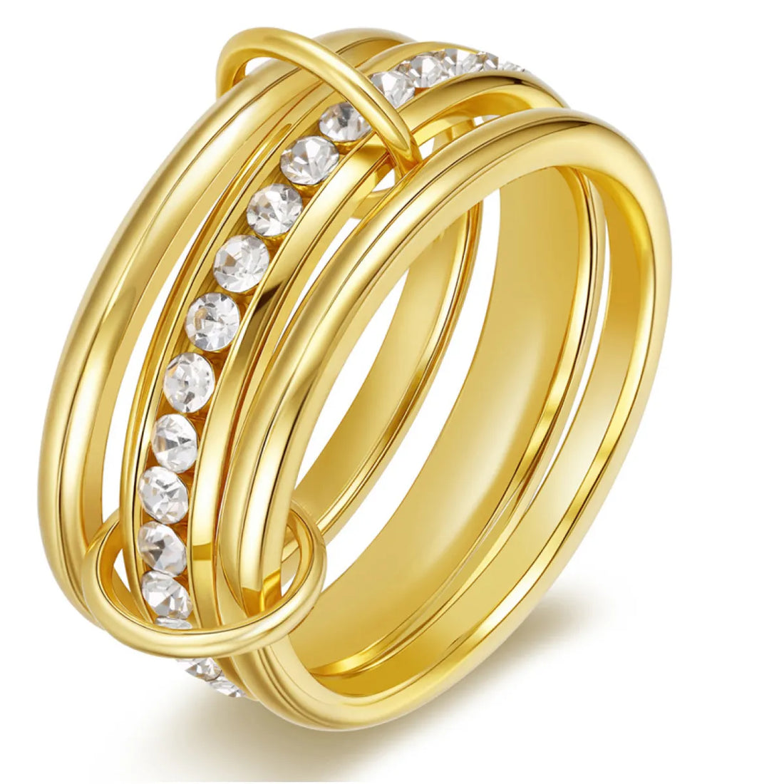 Glenda – Elegant stacking ring