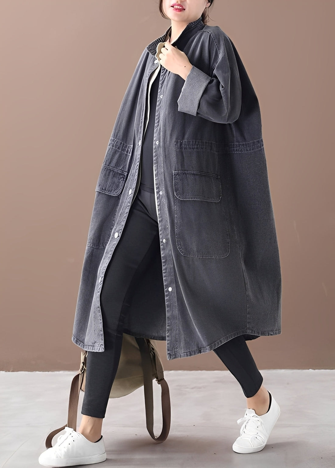 Rachel - Stylish denim shirt dress for women