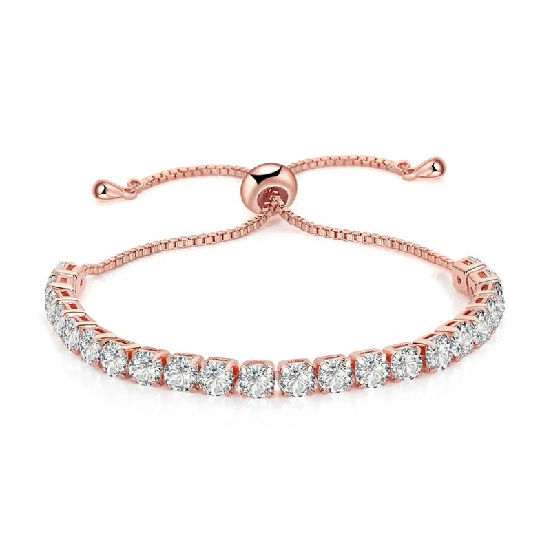 Nami – Bracelet of Tennis Brilliant in Opal