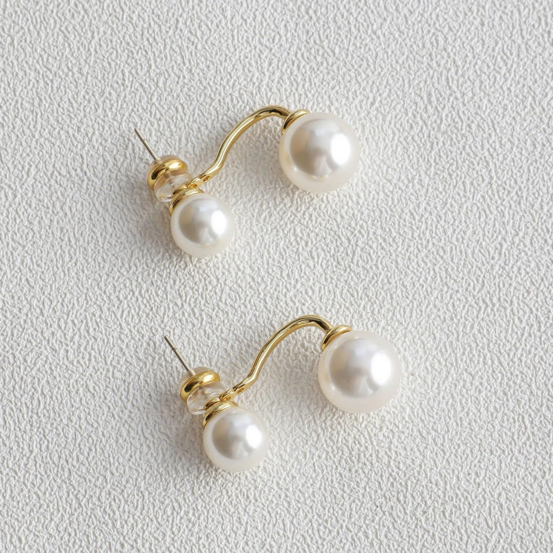 Mav – Elegant Double Pearl Earrings