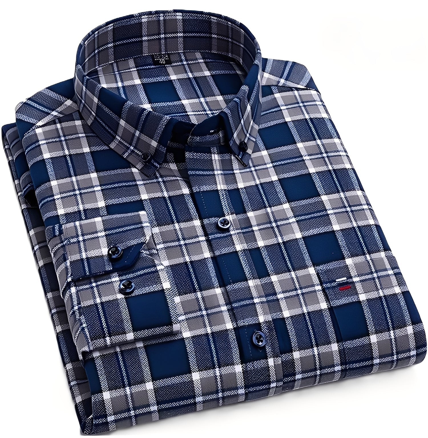 Nikolas - Stylish checkered shirt for men