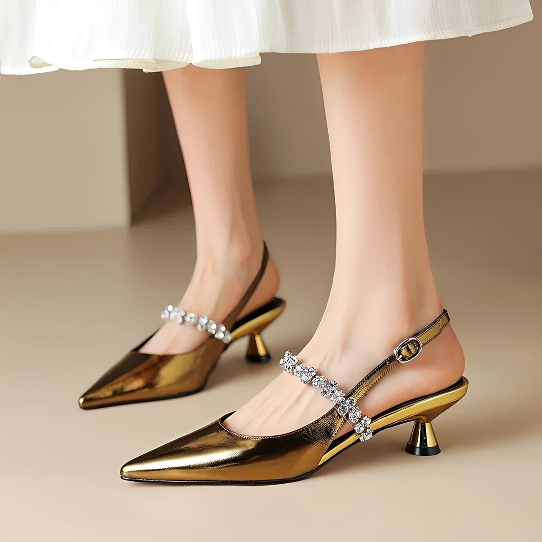 Rhian - Fashionable Pointed Toe Heels