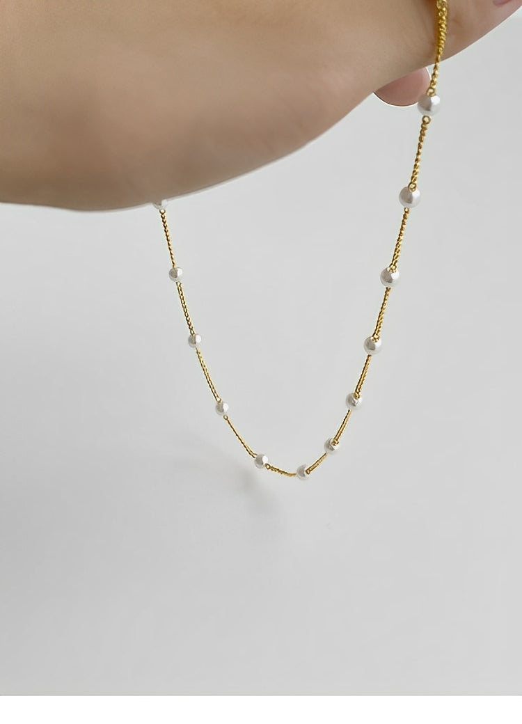 Noelia – Elegant necklace with small pearl