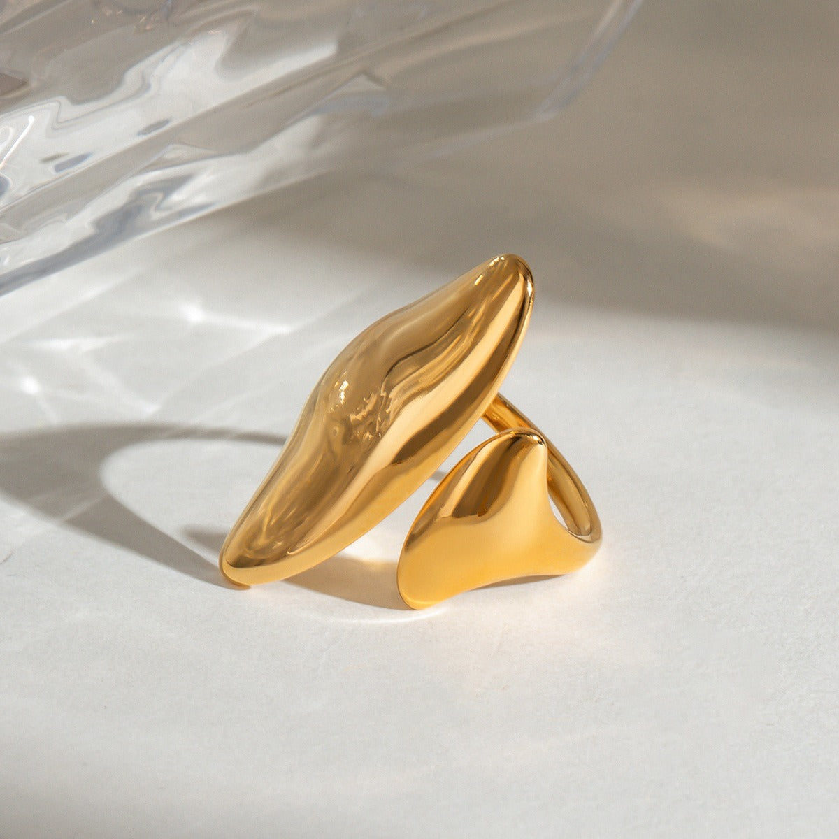 Apolline – Open sculptural ring