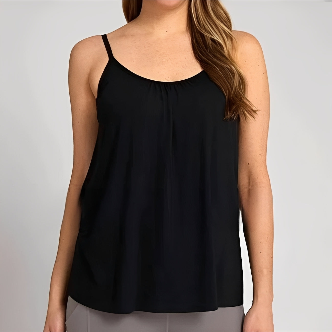Jenna - Casual Top with Built-in Bra for Women