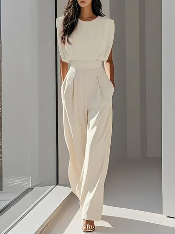 Bernice - Relaxed Sleeveless Jumpsuit