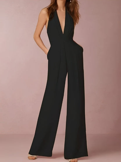 Katie - Elegant wide-leg jumpsuit for women
