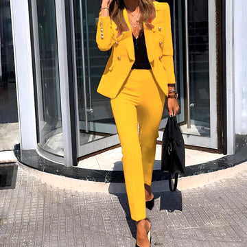 Erika - Modern blazer and pants set for women