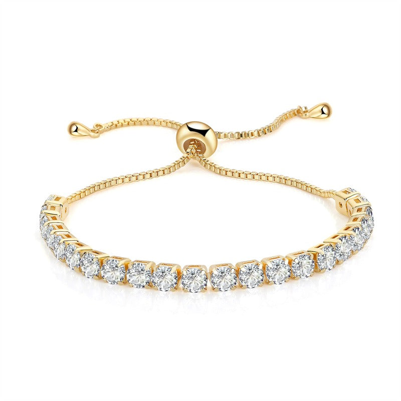 Nami – Bracelet of Tennis Brilliant in Opal