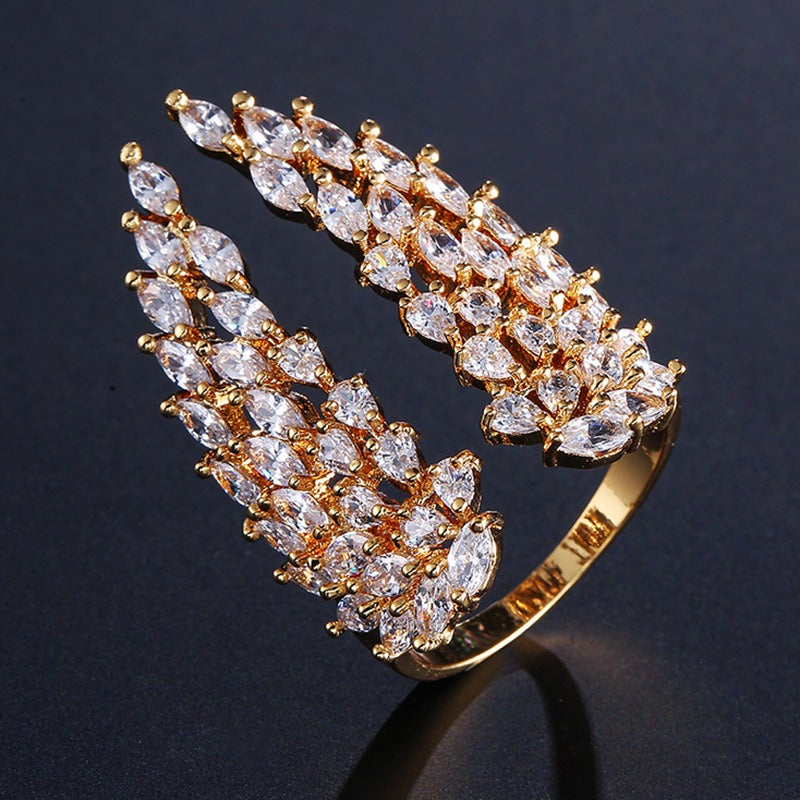 Isaline – Angel Wings Silver Ring