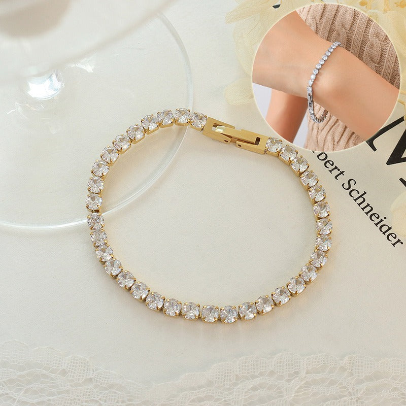 Zirea – Chain Bracelet with Shine