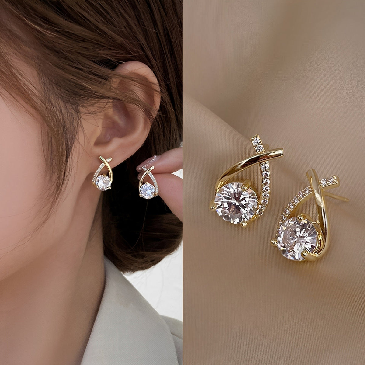Arielle – Gold Earrings