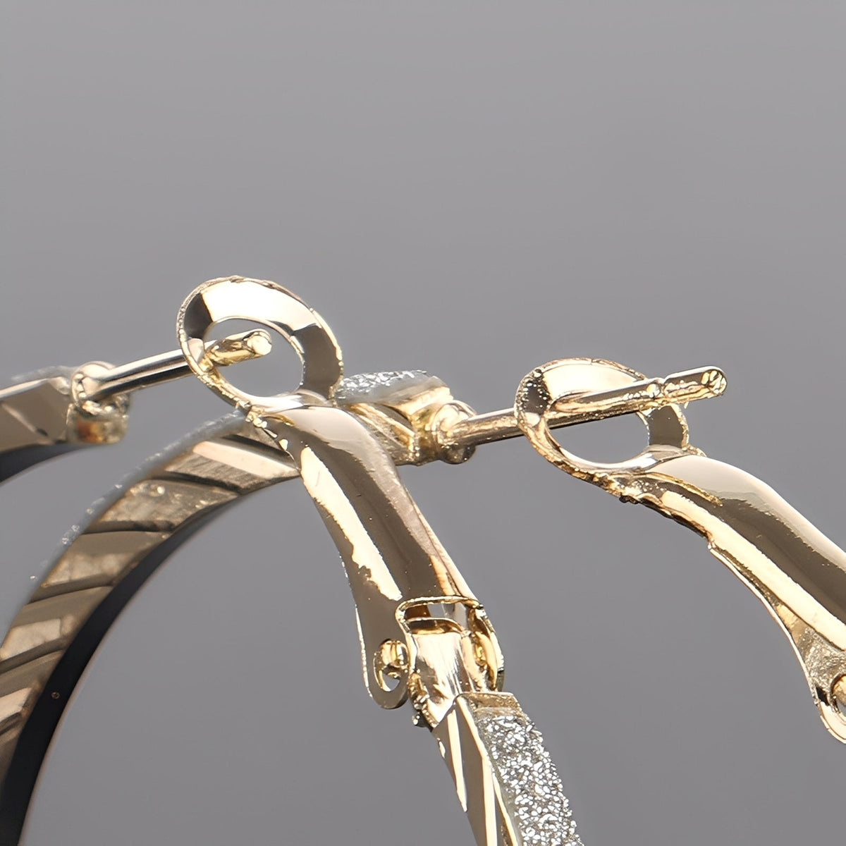 Nori – Vintage Earrings Gold Plating and Diamonds