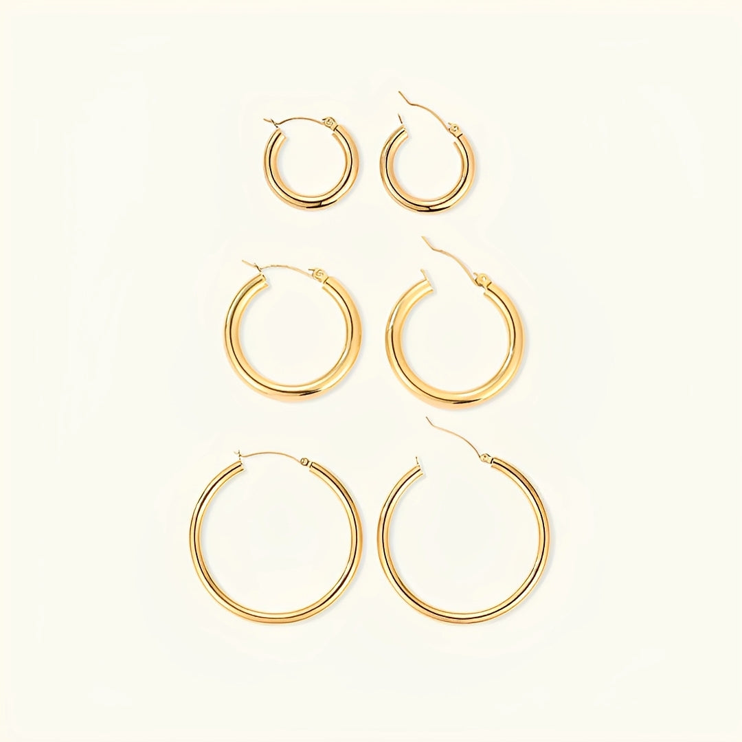 Island – Wide Round Hoops