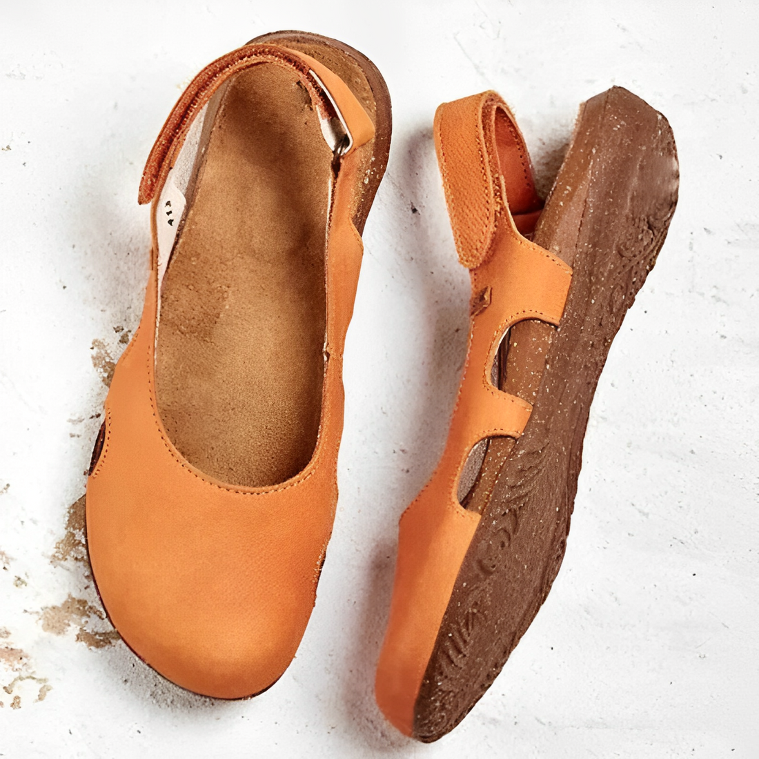 Romy – Women's Sandals with Closed Toes