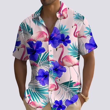 Philip - Stylish shirt with Hawaiian print for men